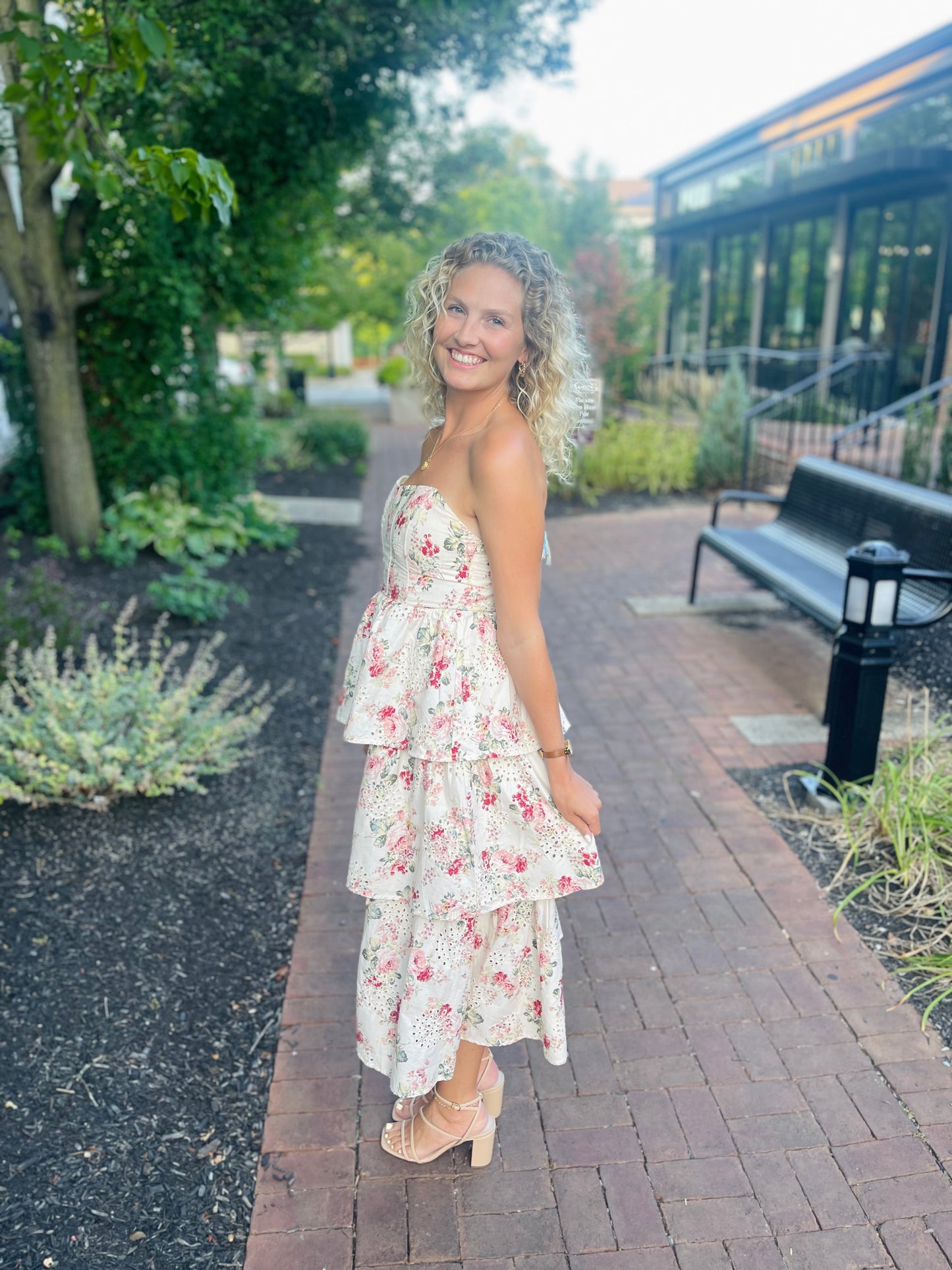 Lily Floral Maxi Dress