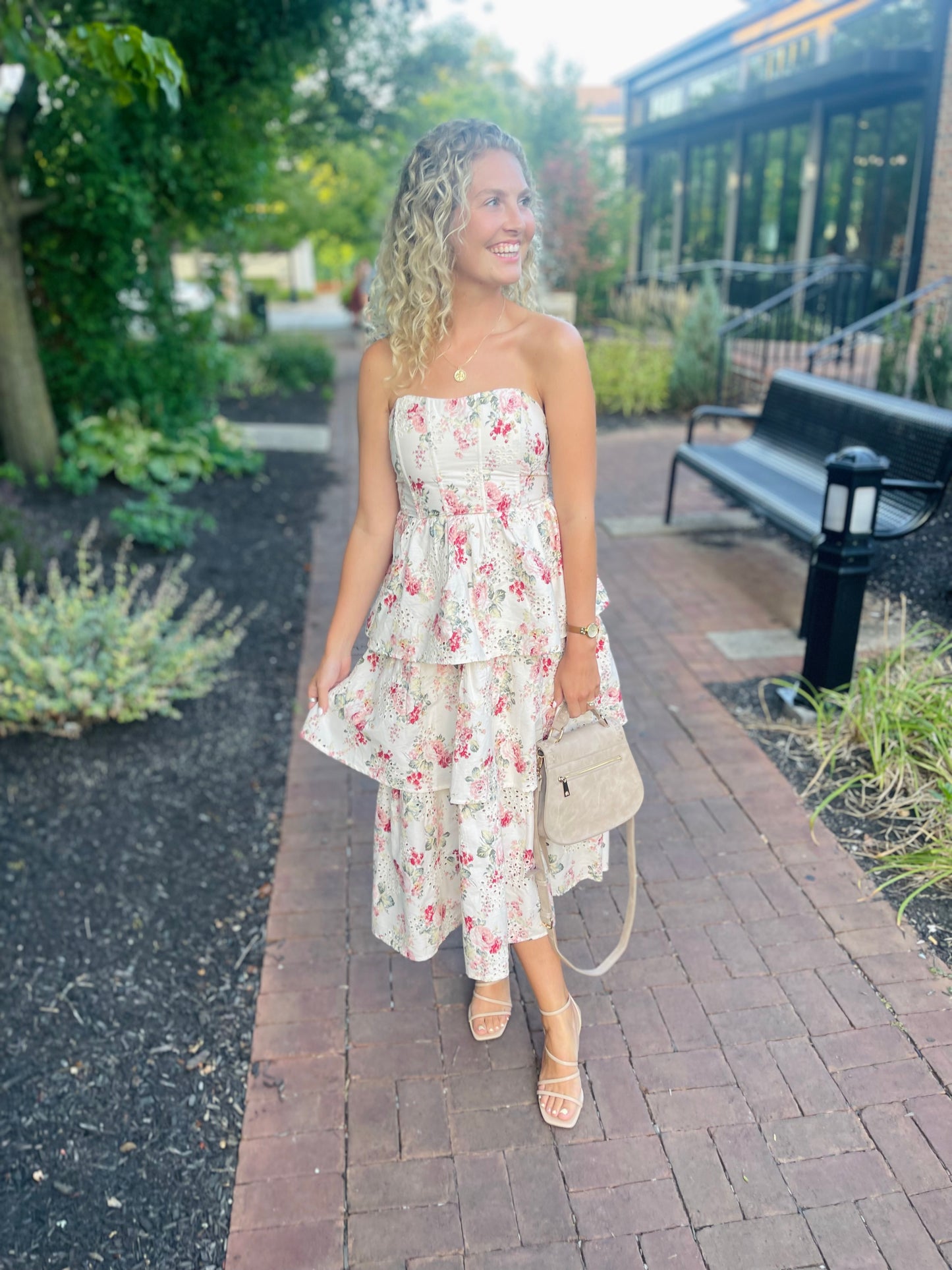 Lily Floral Maxi Dress