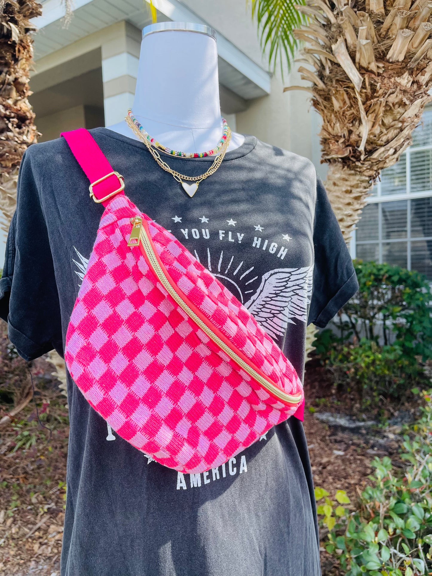 All Checked Out Sling Bag