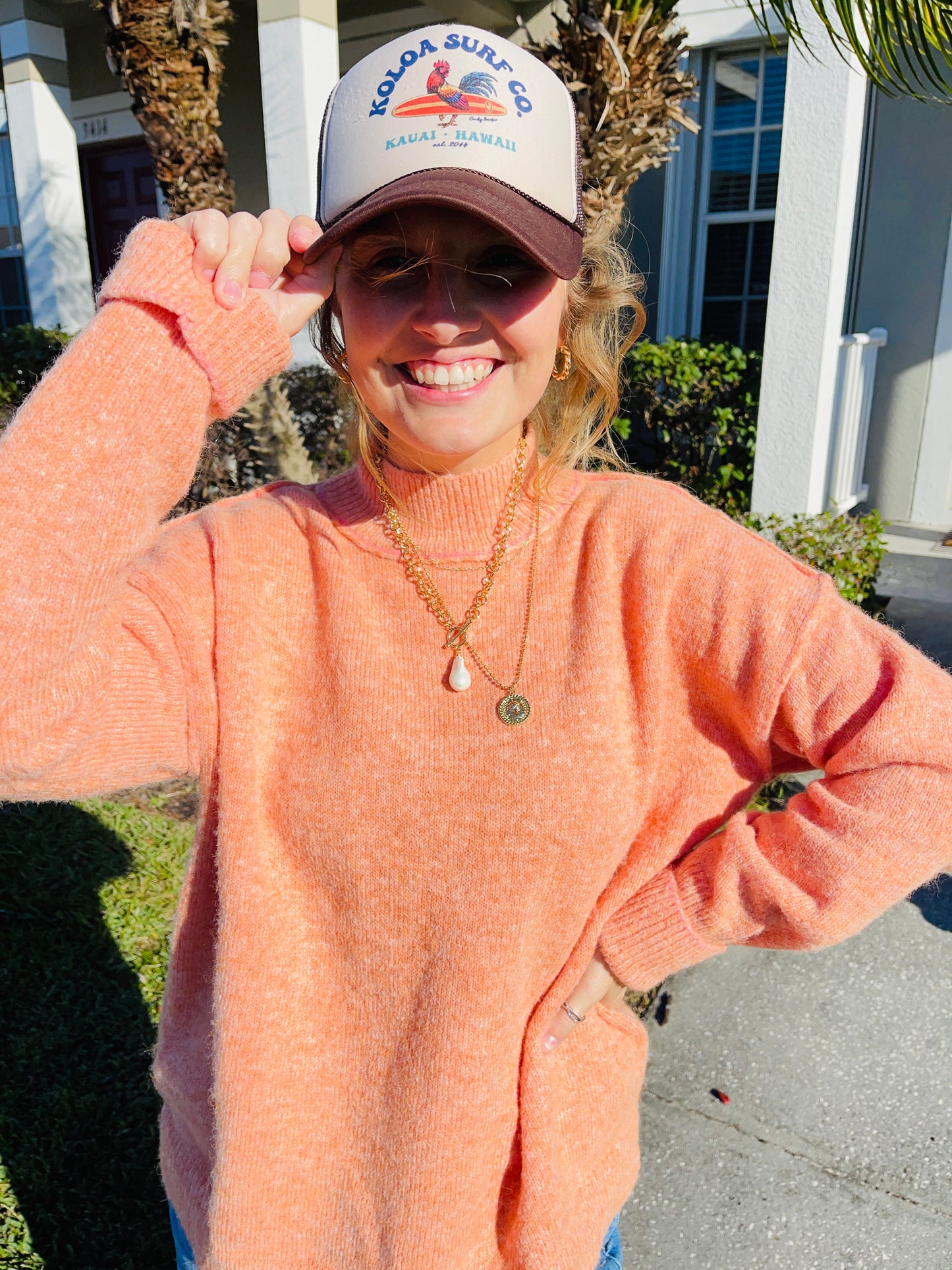 Sweet Peaches Sweater