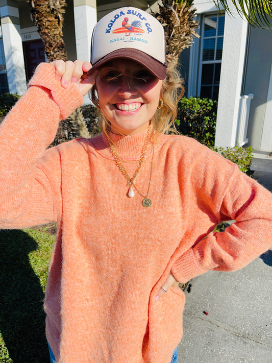 Sweet Peaches Sweater