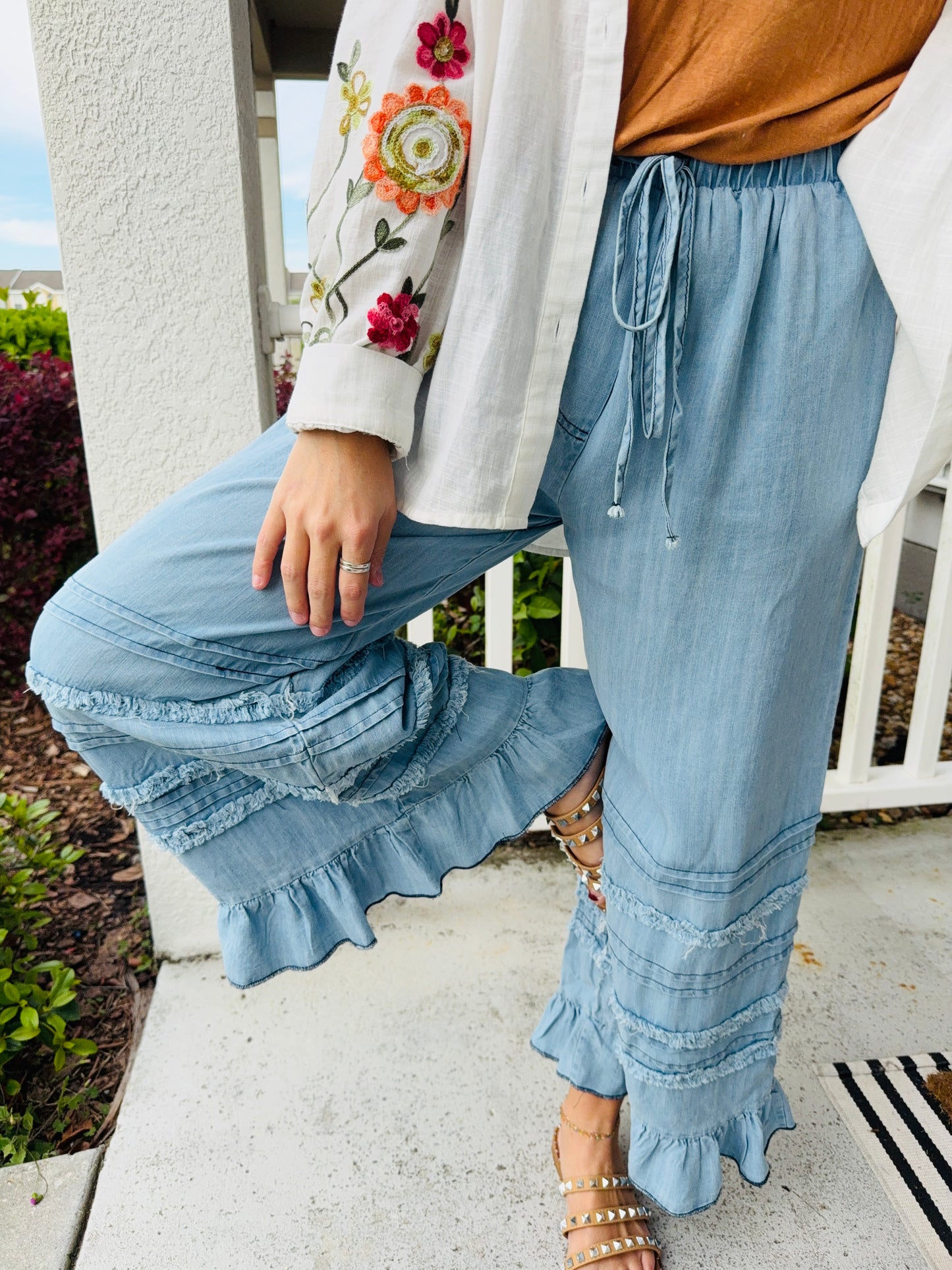 Open Spaces Chambray Pant