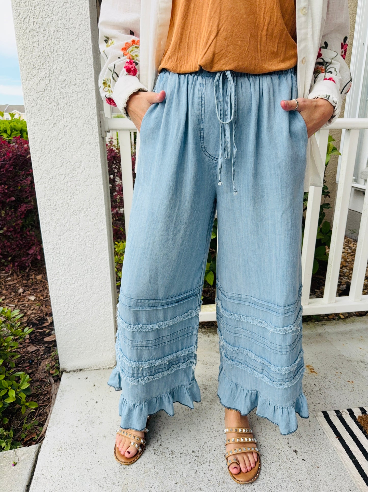 Open Spaces Chambray Pant
