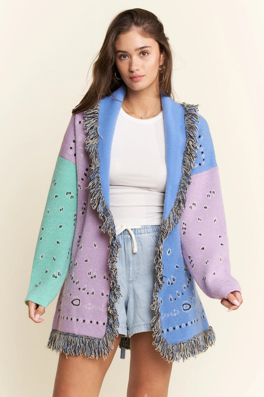 Coastal Winter Cardi