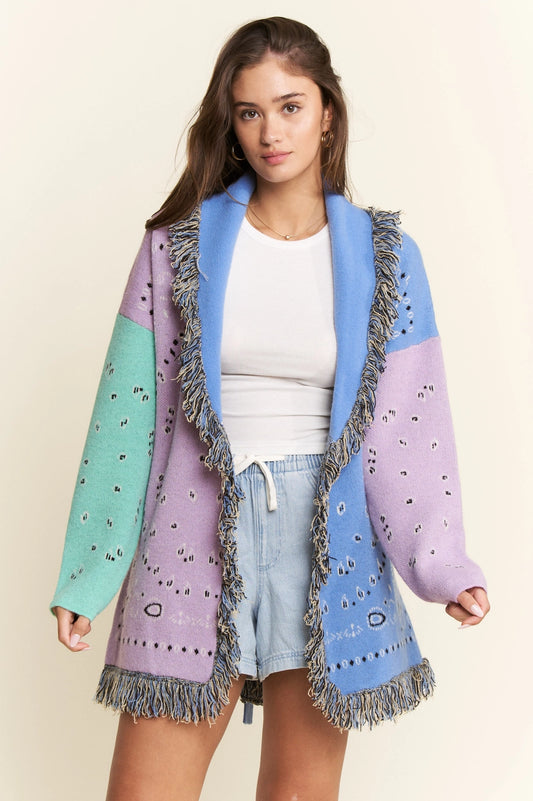 Coastal Winter Cardi